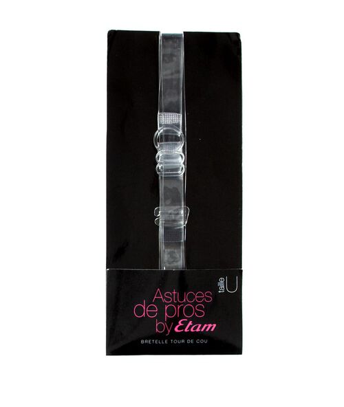 Bra straps transparent.