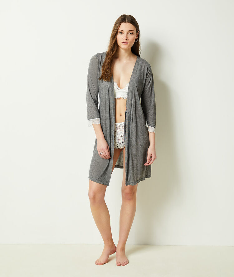 Negligée gray.