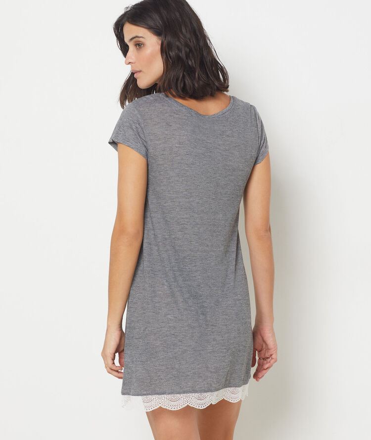 Nightdress gray.