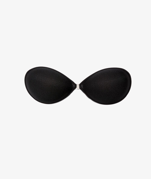 Microfibre bra black.