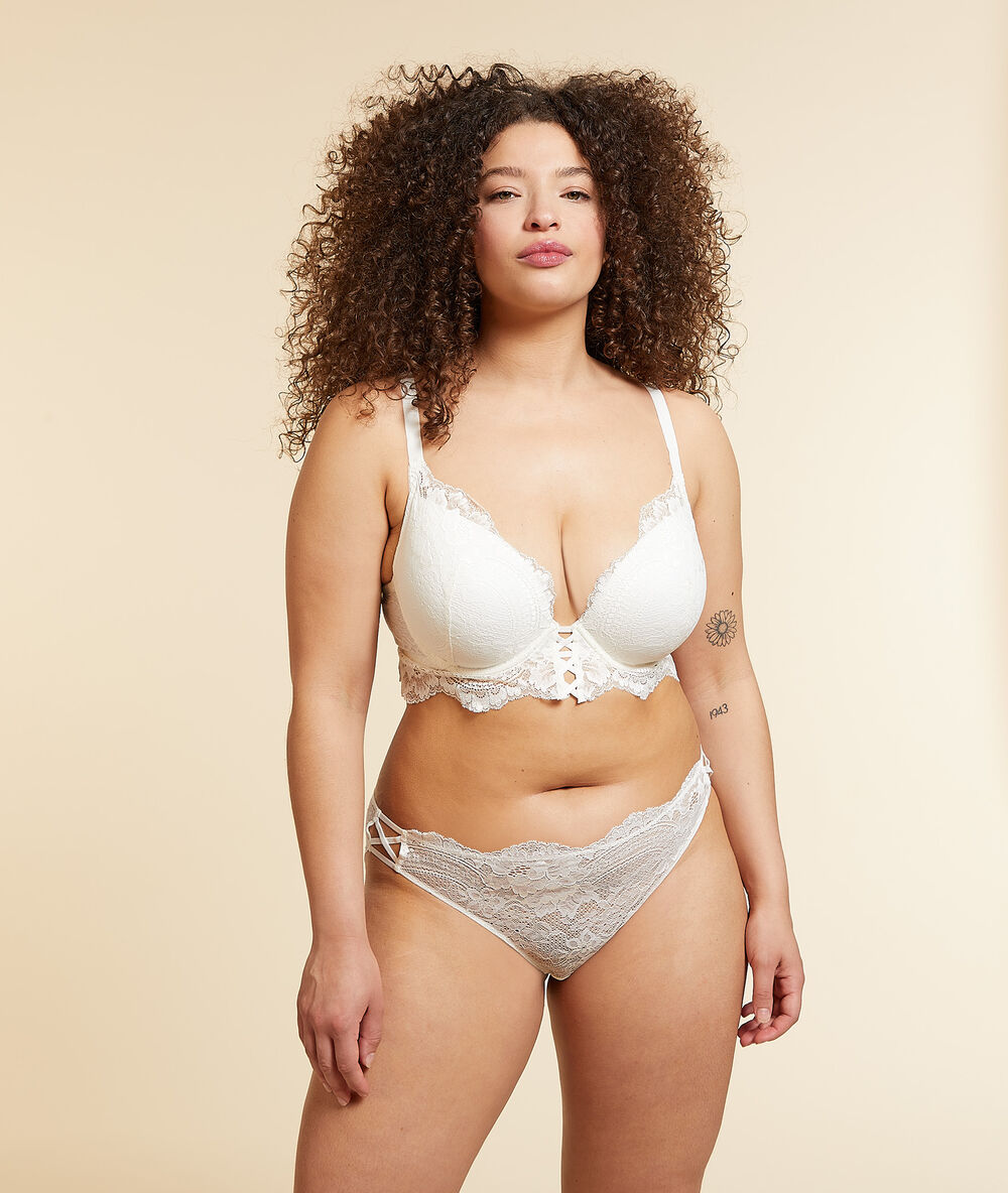 Bra n°5 - light padded ecru.