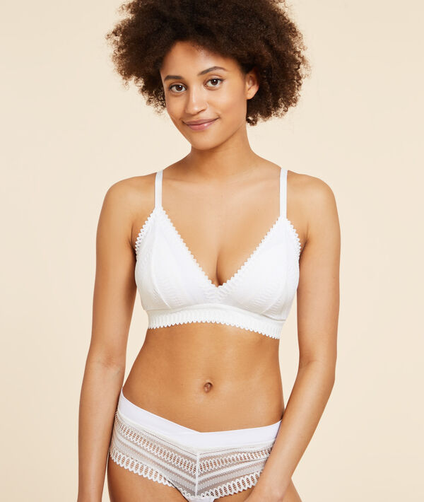 Bra n°8 - Non-wired triangle Bra n°8 - Non-wired triangle ;${refinementColor}