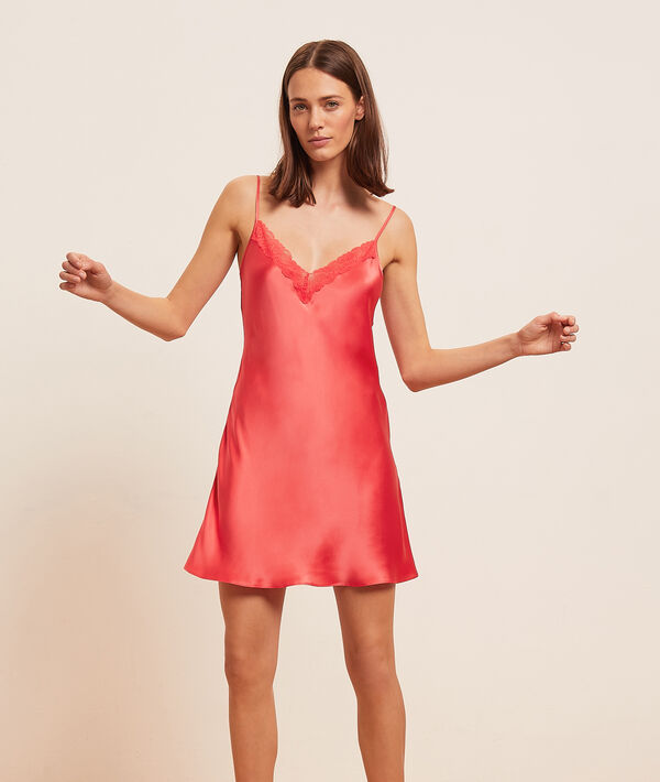 Silk nightdress Silk nightdress;${refinementColor}