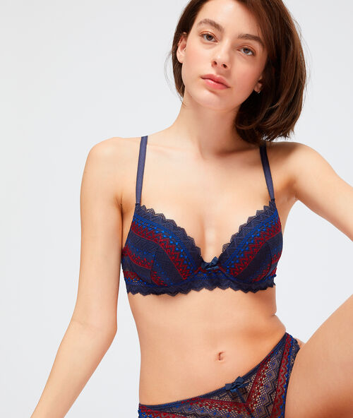 Bra n°1 - push-up bra navy.