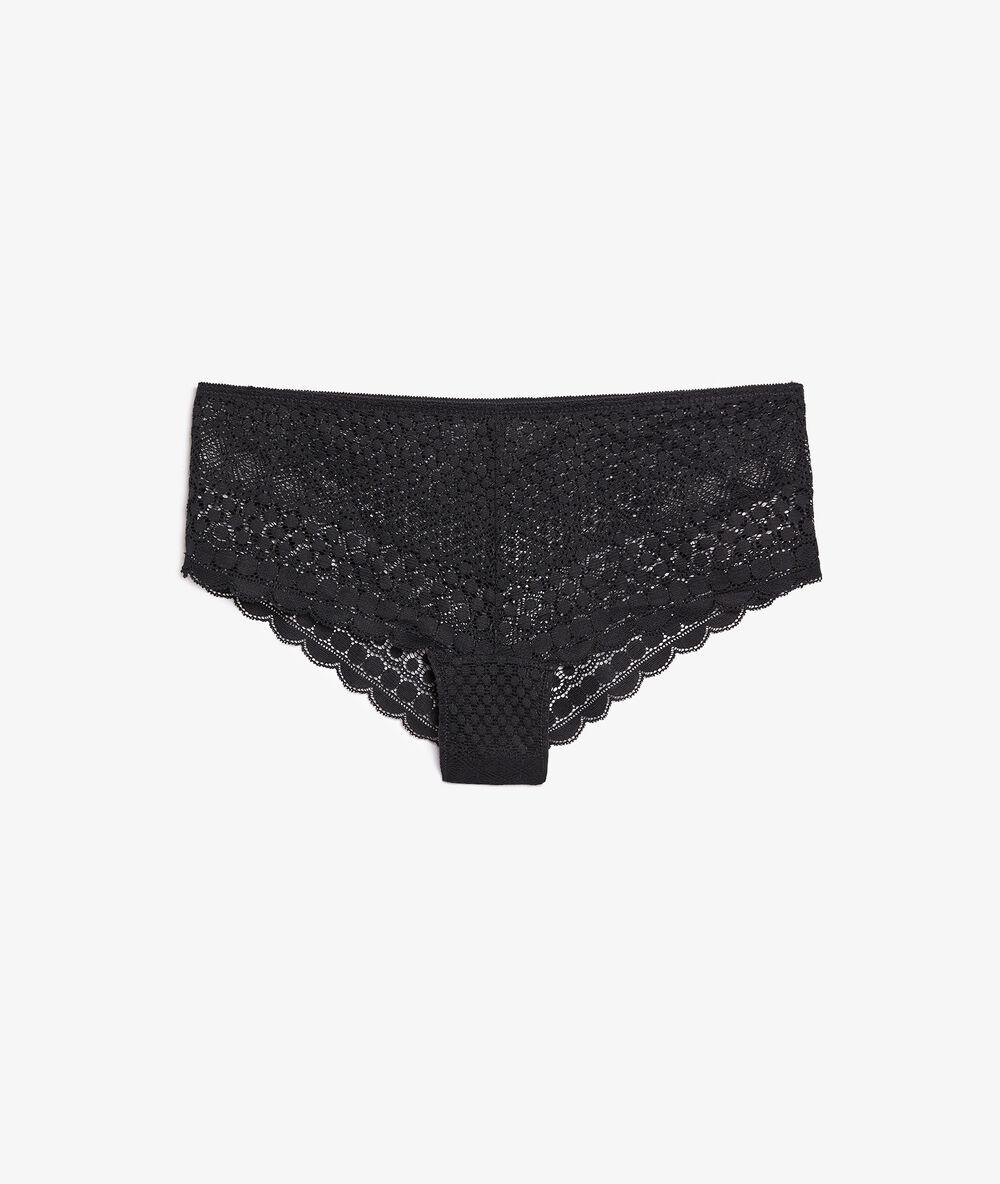 Lace shorty black.