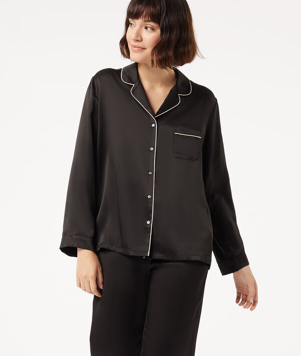 Silk Pyjamas shirt Silk Pyjamas shirt;${refinementColor}