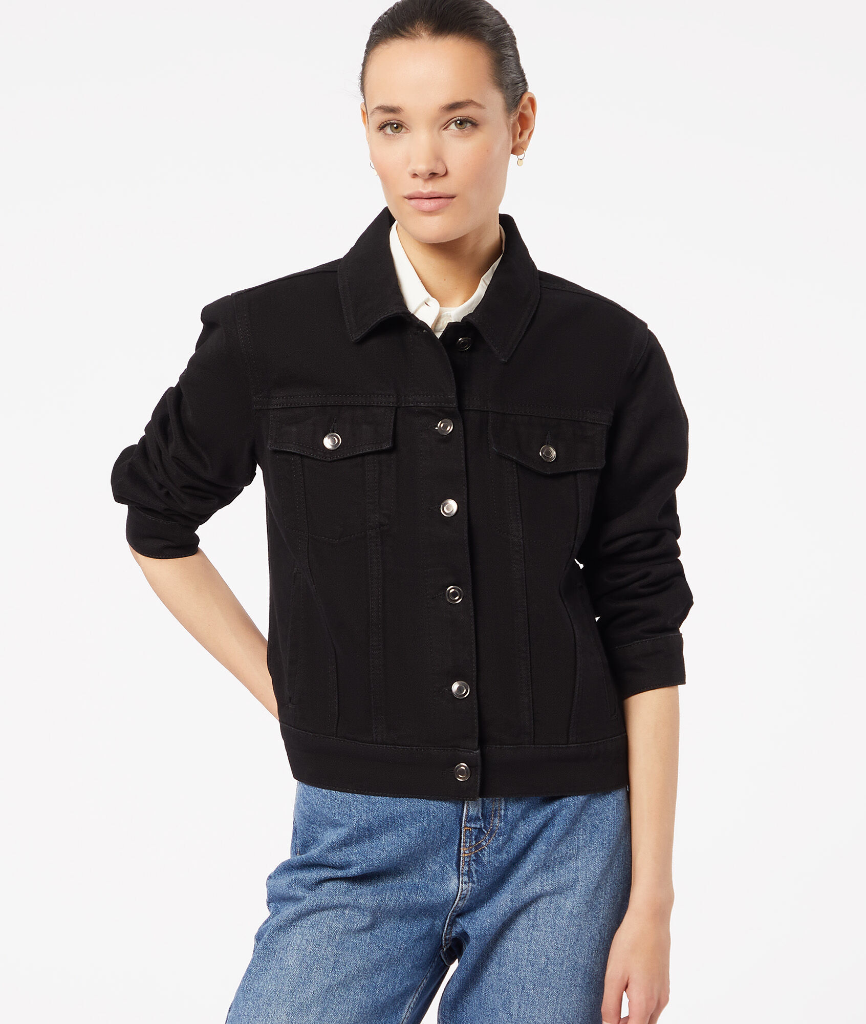 100% cotton denim jacket - DACKET 