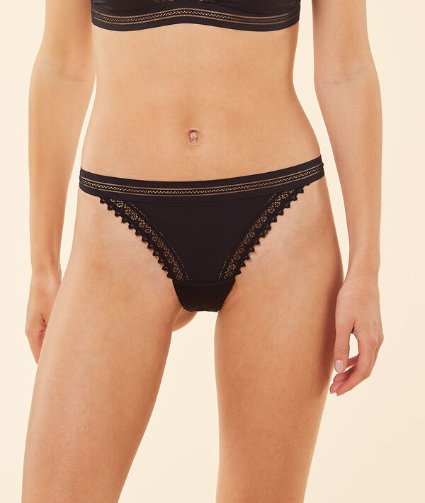 Microfibre tanga Microfibre tanga;${refinementColor}