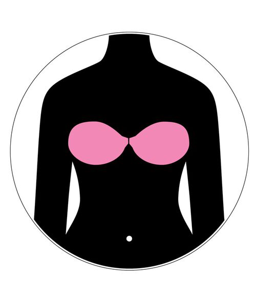 Microfibre bra beige.