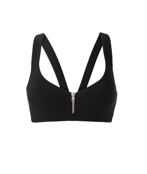 Sports bra - medium support black.