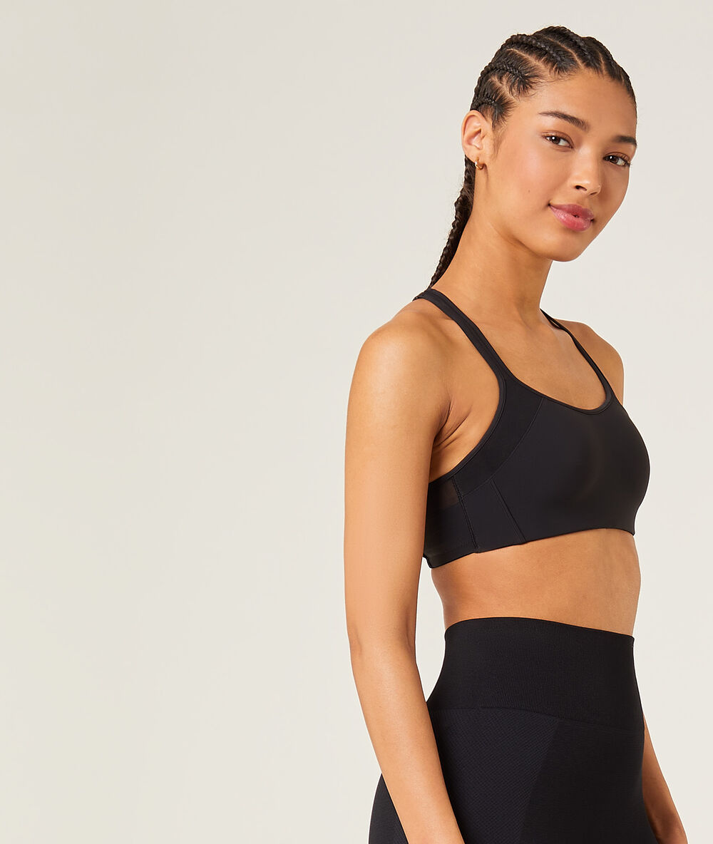 Sport bra - high support black.