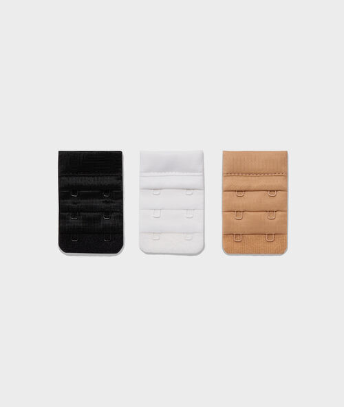 Strap extender blanc / beige / noir.