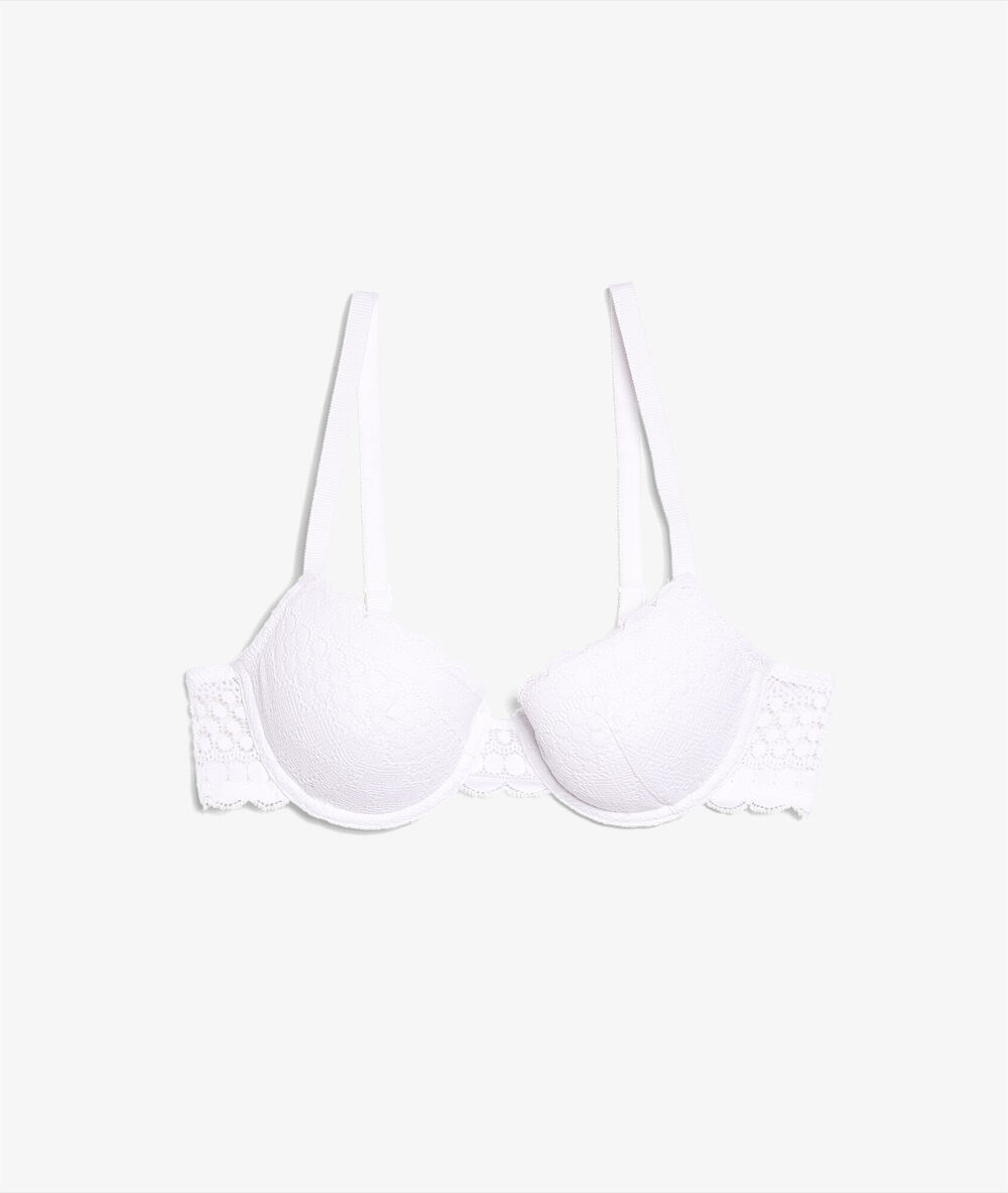 Bra n°4 - thin pads white.