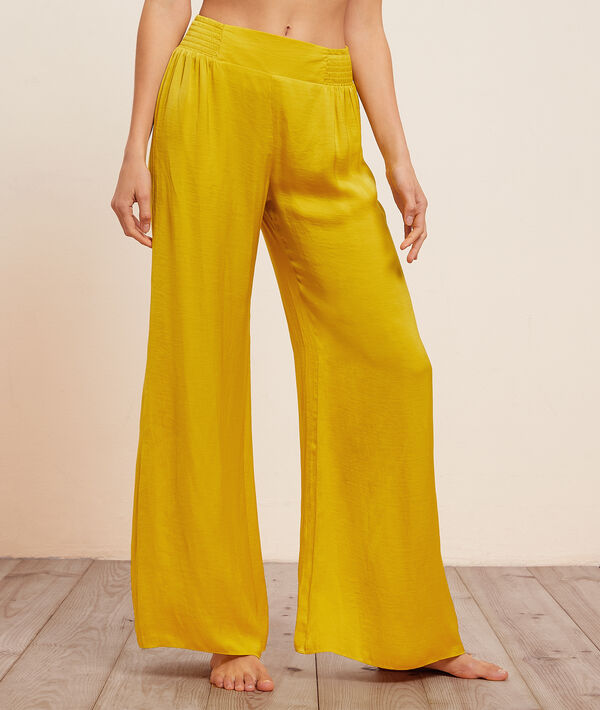 Satin pajama pants Satin pajama pants;${refinementColor}
