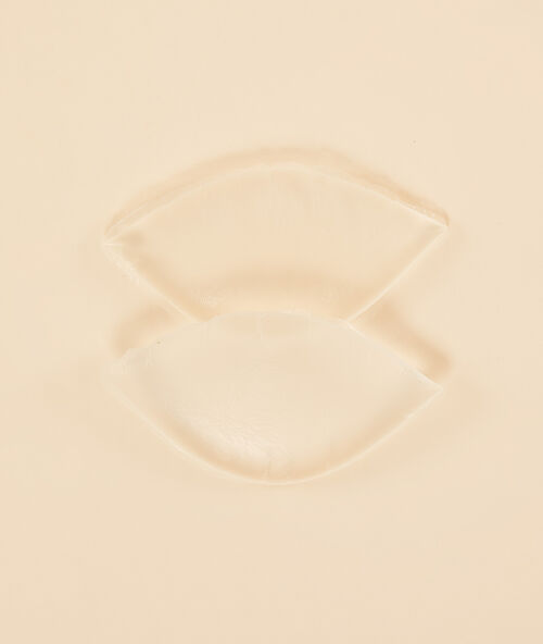 Silicone pads transparent.