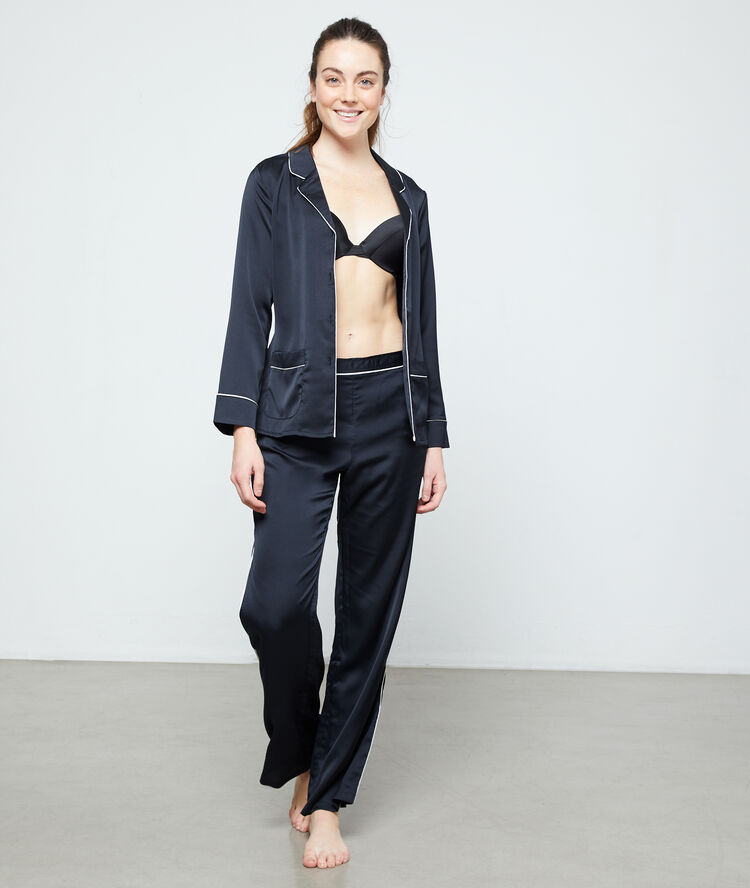 Shirt pyjama black.