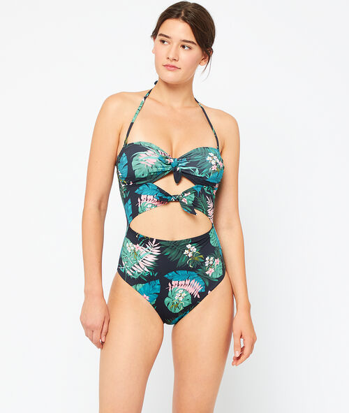 Maillot de bain trikini, noué devant Maillot de bain trikini, noué devant