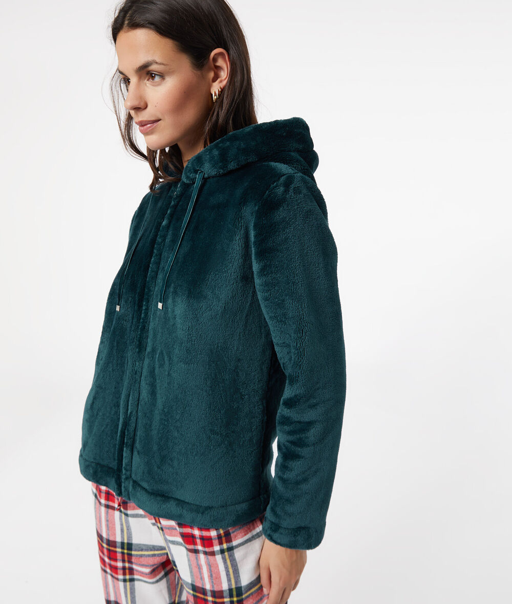 Pajama jacket NACI VERT CANARD ETAM