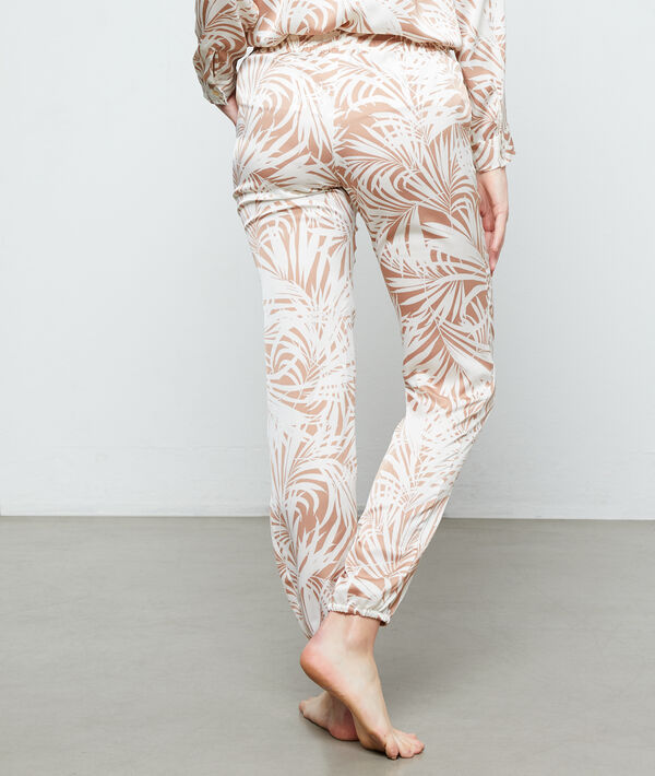 Trousers in a foliage print Trousers in a foliage print ;${refinementColor}