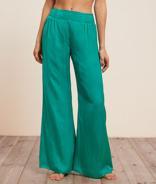 Satin pajama pants Satin pajama pants;${refinementColor}
