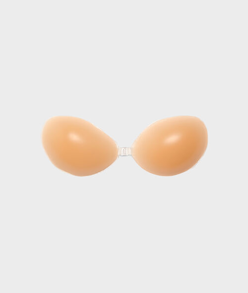 Silicone bra nude.