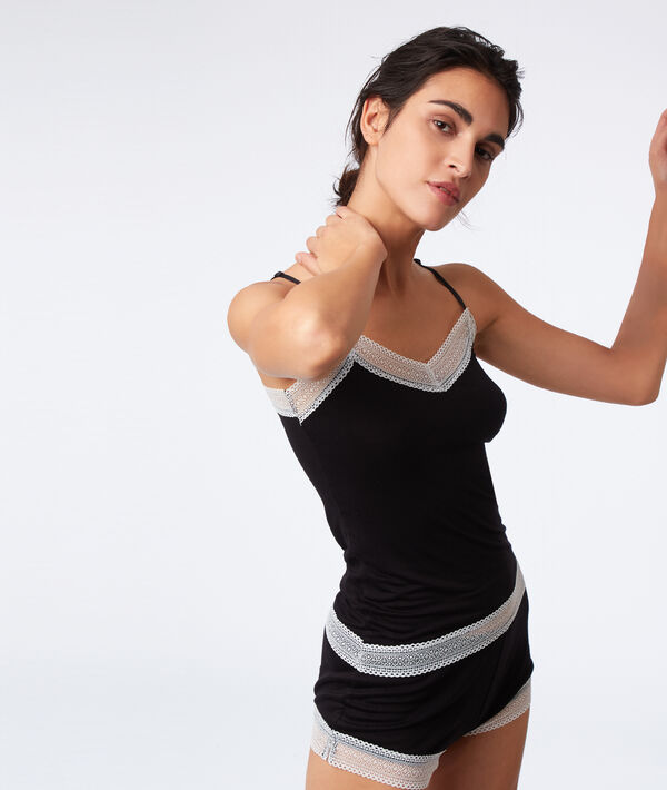 Lace-edged Top Lace-edged Top