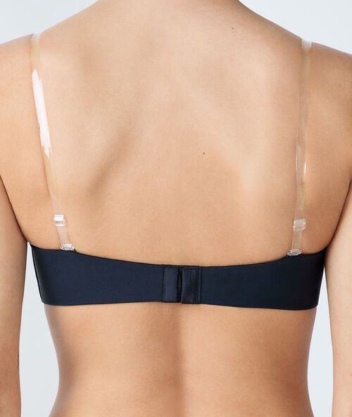Transparent removable straps transparent.