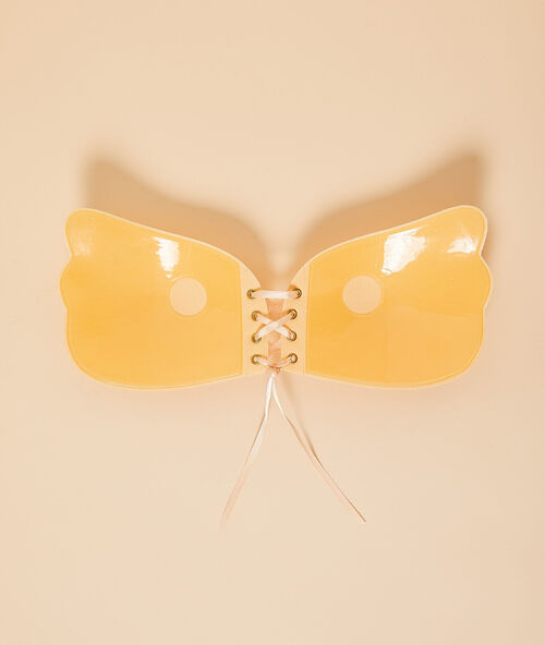 Adhesive corset beige.