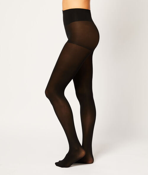 Semi-opaque tights 30d navy.