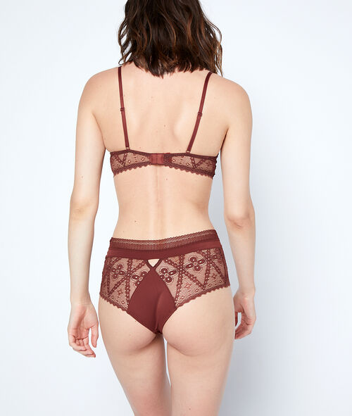 Lace high leg briefs Lace high leg briefs