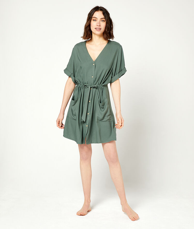 Nightshirt to tie khaki.
