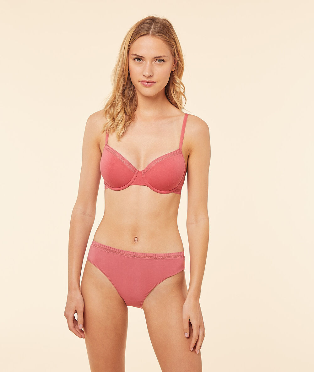 Cotton briefs pink.