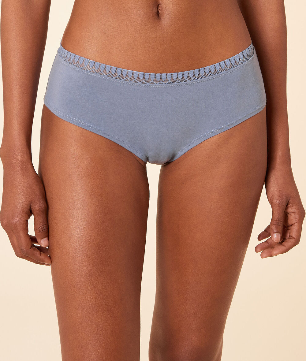 Organic cotton boyshorts HAPPILY BLEU ETAM