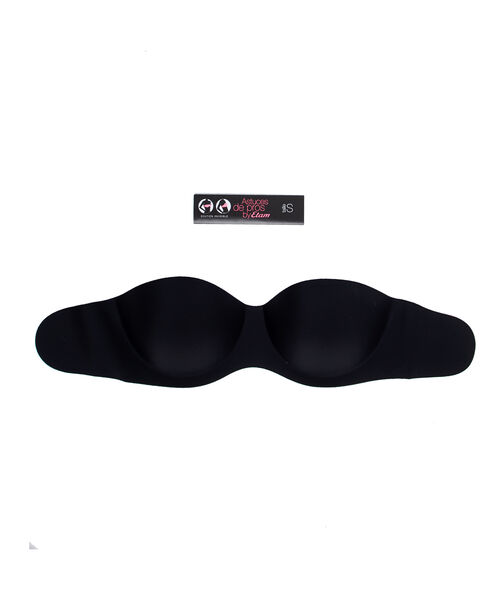 Black invisible bra black.