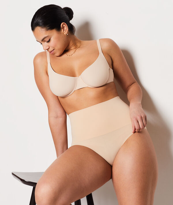 High waisted briefs - medium support High waisted briefs - medium support;${refinementColor}