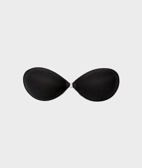Microfibre bra black.