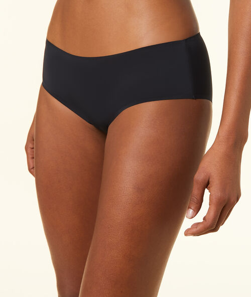 Microfiber shorts black.