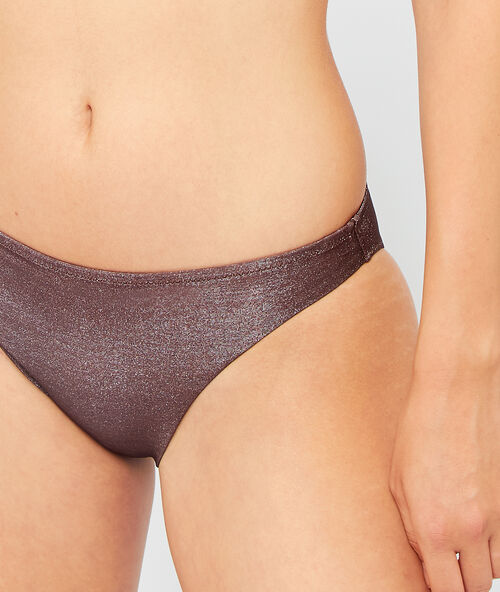 Bikini bottom brown.