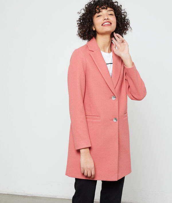 Coat in a straight cut Coat in a straight cut