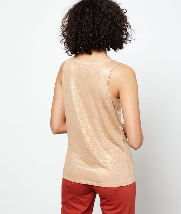 Metallic tank top Metallic tank top