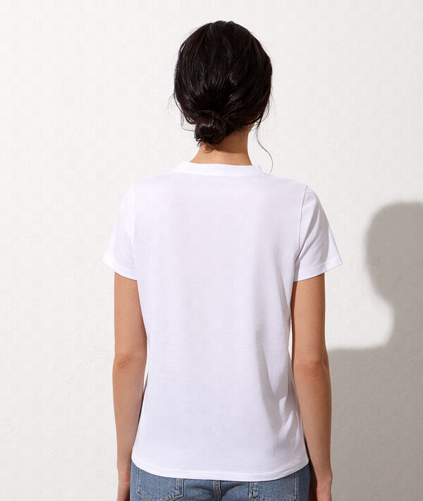romance' embroidered T-shirt romance' embroidered T-shirt