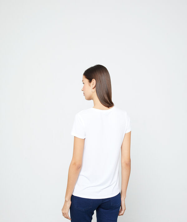 "with all my love" broderie T-shirt "with all my love" broderie T-shirt