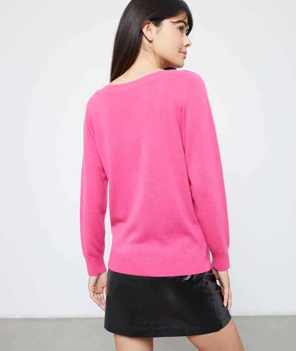 Cashmere boat neck jumper Cashmere boat neck jumper