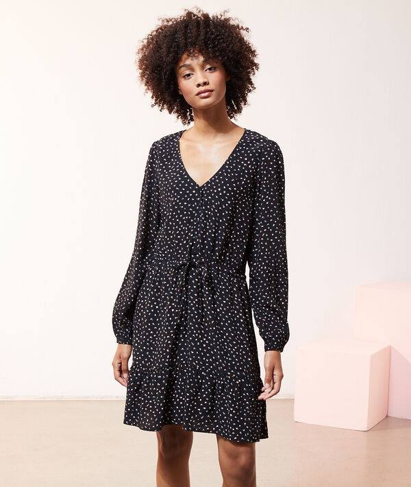 Robe fleurie boutonnée Robe fleurie boutonnée