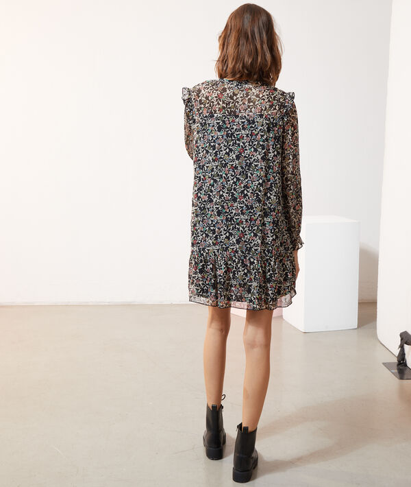Robe fluide imprimé fleuri Robe fluide imprimé fleuri