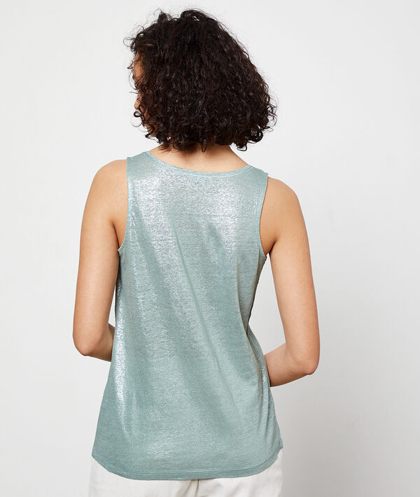 Metallic tank top Metallic tank top