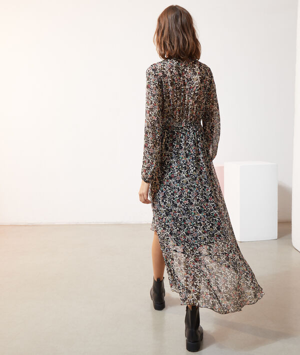 Robe longue imprimé fleuri Robe longue imprimé fleuri