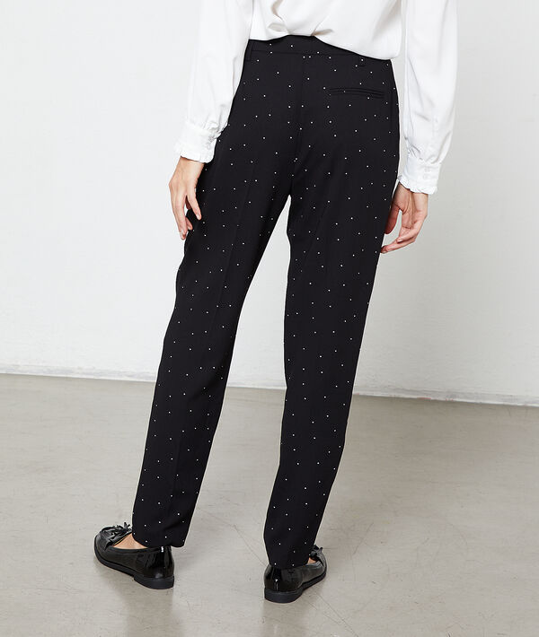 Peg trousers in dots Peg trousers in dots