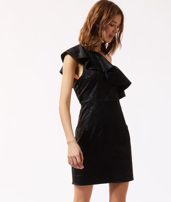 Robe asymétrique 2 en 1 - brassière intégrée Robe asymétrique 2 en 1 - brassière intégrée