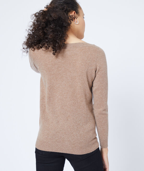 Cashmere boat neck jumper Cashmere boat neck jumper